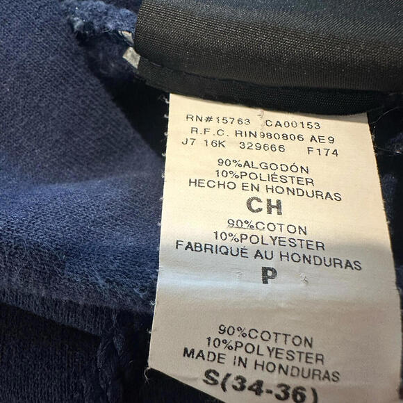 Thrasher Magazine Flames Navy Blue Pullover Hoodie Sweatshirt Men’s Small - Picture 8 of 15